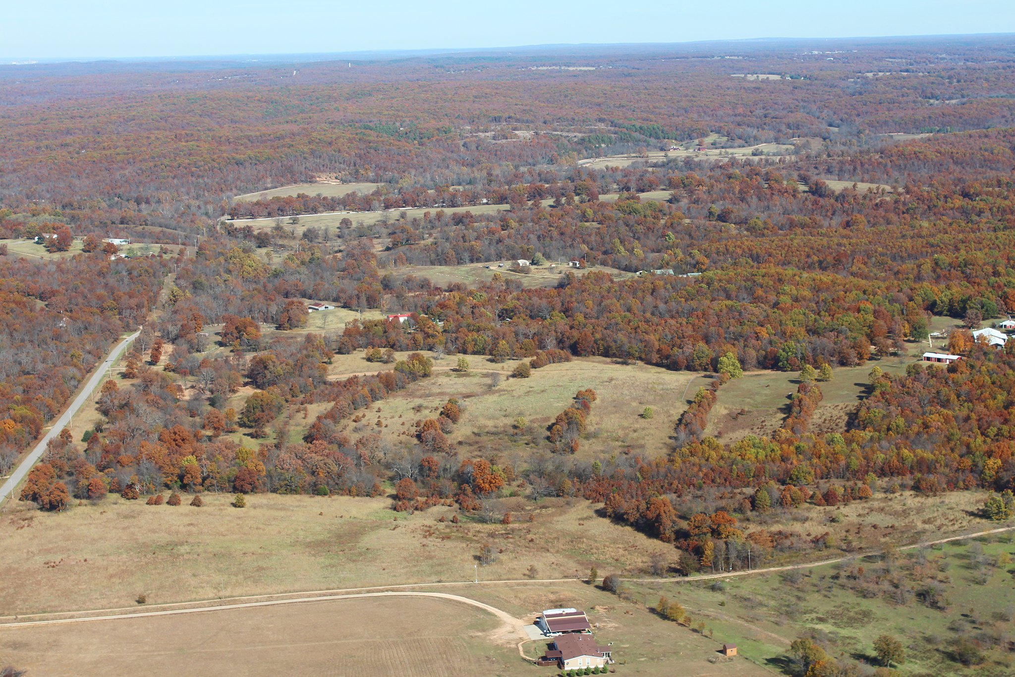 Tract 1, 2 & 3 Aerial - OKLAHOMA LAND & REAL ESTATE AUCTION, 438 +/- Acres offered in 13 Tracts